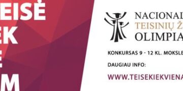 Startuoja trečioji Nacionalinė teisinių žinių olimpiada!