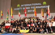 Klaipėdos universiteto Robotikos klubo nariai puikiai pasirodė robotų sumo rungtynėse Japonijoje