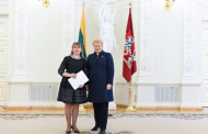 Regina Musteikienė apdovanota Prezidentūroje