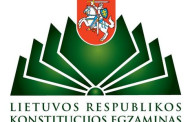 Akmenės rajono savivaldybė kviečia į Konstitucijos egzaminą