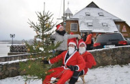 Kviečia tradicinis kalėdinis naujametinis nėrimas į Platelių ežerą
