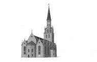 Šv. Jono bažnyčios su bokštu atkūrimas Klaipėdoje pripažintas svarbiu valstybei projektu