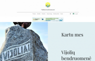 Vijolių kaimo bendruomenės internetinė svetainė – naujas bendravimo būdas