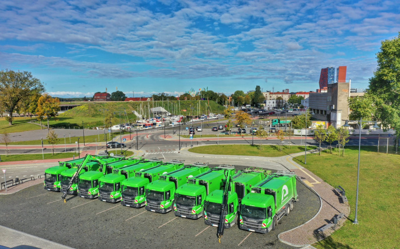 Klaipėdoje „Ecoservice“ atnaujino transporto parką, gatvėse – naujos šiukšliavežės