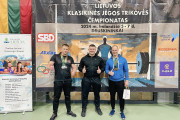 Teisėjas Virginijus Kanapinskas ketvirtą kartą tapo Lietuvos jėgos trikovės čempionu