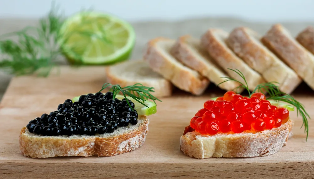 Ikrų užkandis / Freepik nuotr.