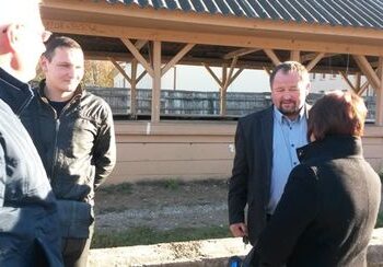 Tarėsi dėl turgaus Ariogaloje