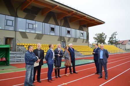 Europos lengvosios atletikos asociacijos atstovus sudomino Palangos sporto infrastruktūra