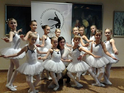 Plungės kultūros centro „Eglės baleto studija“ dalyvavo konkurse „Allegro“ 2015