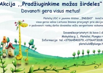 Akcija „Pradžiuginkime mažas širdeles“
