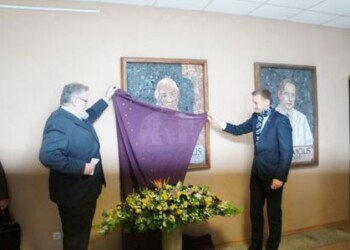 Įamžintas miesto garbės piliečio gydytojo Alberto Griganavičiaus atminimas