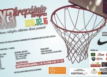 3×3 krepšinio turnyras Lietuvos Valstybės atkūrimo dienai paminėti