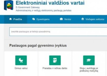 Naudojimasis elektroninėmis paslaugomis įsibėgėja