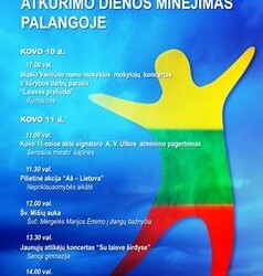 Kovo 11-ąją Palangoje trykš jaunatviškas džiaugsmas bei energija