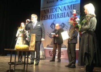 Teatrų festivalio laimėjimas – du apdovanojimai