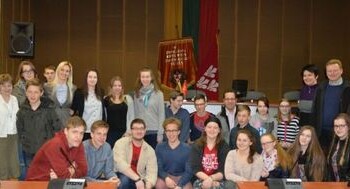 Konferencija Jurbarko rajono savivaldybėje – „Jaunimas: tiltai į Europą“