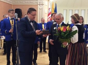 „Palangos dienos“: Vladui Žulkui įteiktos miesto garbės piliečio regalijos ir šventinė Palangiškių sueiga