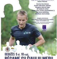 ,,Bėgame su meru“ tampa nauja tradicija