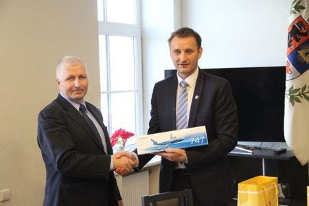 Šiaulių oro uosto galimybes vertino BOEING kompanijos atstovas
