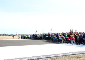 Su NATO naikintuvais lenktyniavo net 3000 bėgikų!