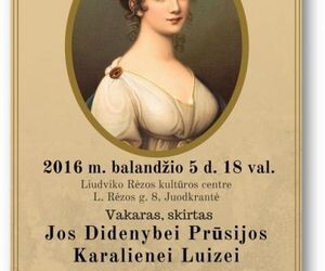 „Jos Didenybė Prūsijos Karalienė Luizė“