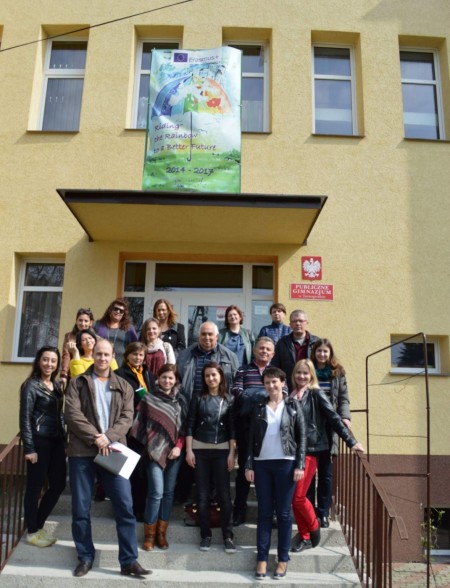Erasmus+ projekto narių viešnagė Lenkijoje