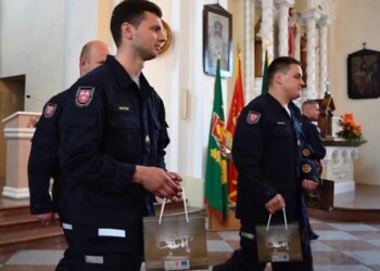 Šv. Florijono dienos minėjimas Tauragės miesto Švč. Trejybės bažnyčioje