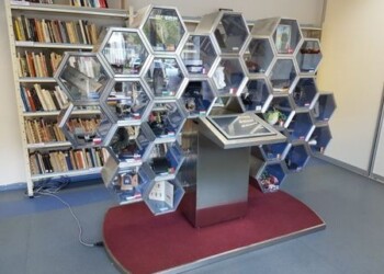 Bibliotekoje veikia interaktyvus stendas „Korys“