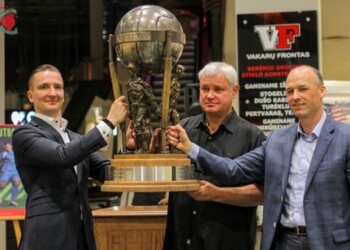 Įspūdinga Baltijos taurė atkeliavo į Klaipėdą