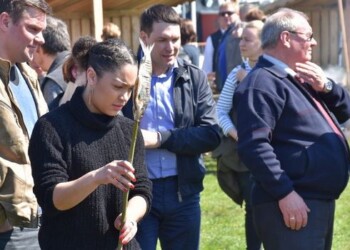 Nidoje šurmuliavo „Žiobrinės“ (akimirkos)