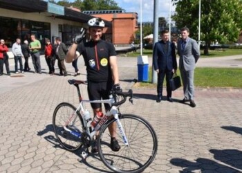 Neringiškis pradėjo kelionę aplink Lietuvą