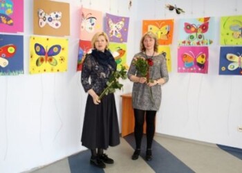 Parodos „Linksmieji drugeliai“ atidarymas