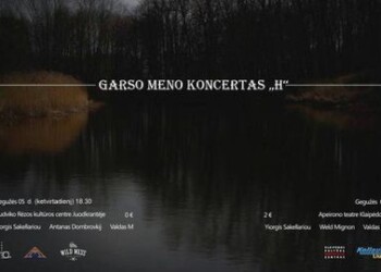 Garso meno koncertas Juodkrantėje