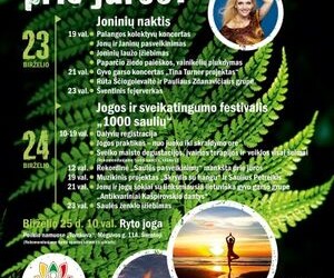 Šventoji kviečia smagiai sutikti Jonines prie jūros