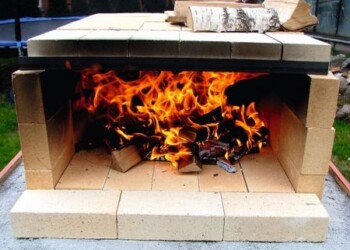 Kaip Ina picų krosnį statė