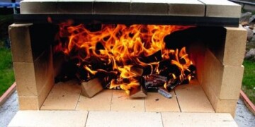 Kaip Ina picų krosnį statė