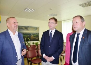 Lankėsi Sveikatos apsaugos ministras Juras Požėla