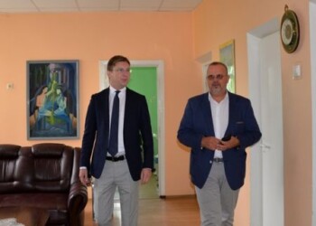 Lankėsi Sveikatos apsaugos ministras Juras Požėla