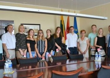 Jaunieji ambasadoriai atstovaus Jurbarko rajonui ir Lietuvai tarptautinėse stovyklose