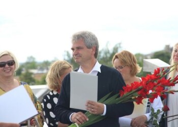 Pagerbti Lietuvos moksleivių dainų šventės dalyviai