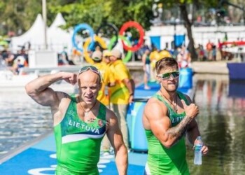 Fantastiškai startavę A.Lankas ir E.Ramanauskas iškovojo olimpinius bronzos medalius!