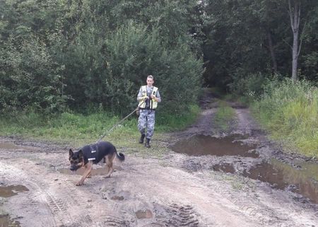 Pareigūnų rasta Kelmės rajono miške pasiklydusi senolė dėkojo savo gelbėtojams (video)