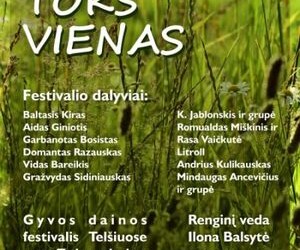 Kviečia gyvos dainos festivalis „Aš toks vienas“