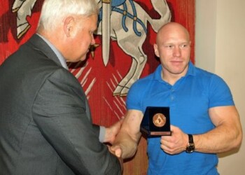 A. Didžbaliui – medalis „Už nuopelnus Klaipėdos sportui“
