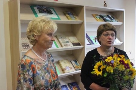 Susitikimas su Džintra Elga Irbyte Šiaulių miesto savivaldybės viešojoje bibliotekoje