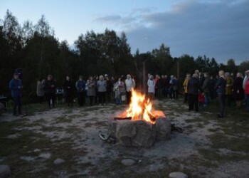 Baltų vienybės ugnis Naisių žemėje