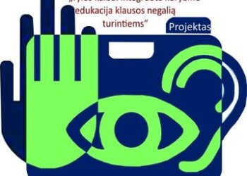Nauja paslaugų kryptis bibliotekoje – aptarnavimas gestų kalba