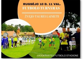 Kviečiame į futbolo turnyrą Juodkrantėje