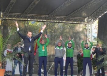 Šiauliai pasitiko savo herojus