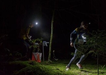 Indrė Valaitė ir Jonas Vytautas Gvildys – Lietuvos orientavimosi sporto čempionai